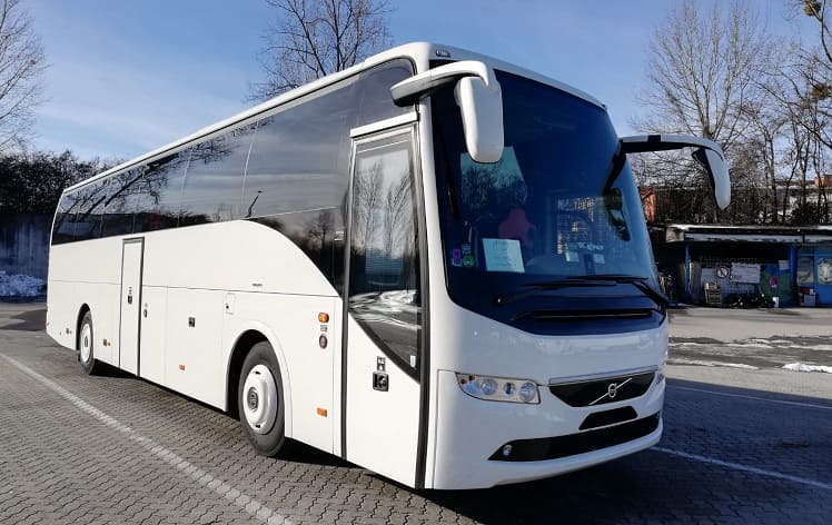 Rome coach rent vehicle hire with motorbus operators from Tuscany